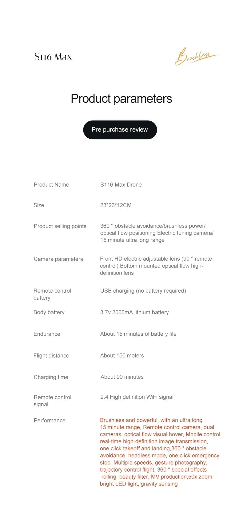 S116 MAX 8K Drone with 3 Batteries Dual Camera Optical Flow Obstacle Avoidance
