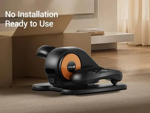 Quiet Under Desk Elliptical for Seniors with Remote Control