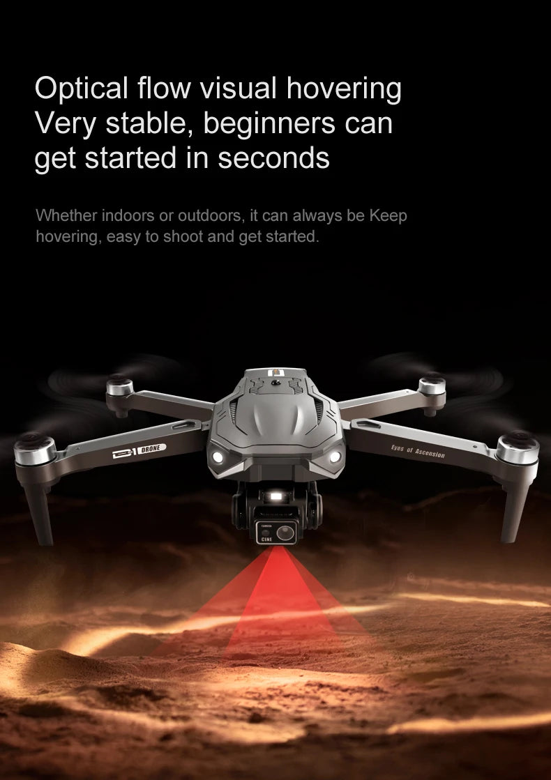 2024 D1 Drone HD Camera 5G GPS Obstacle Avoidance Brushless Motor RC Helicopter