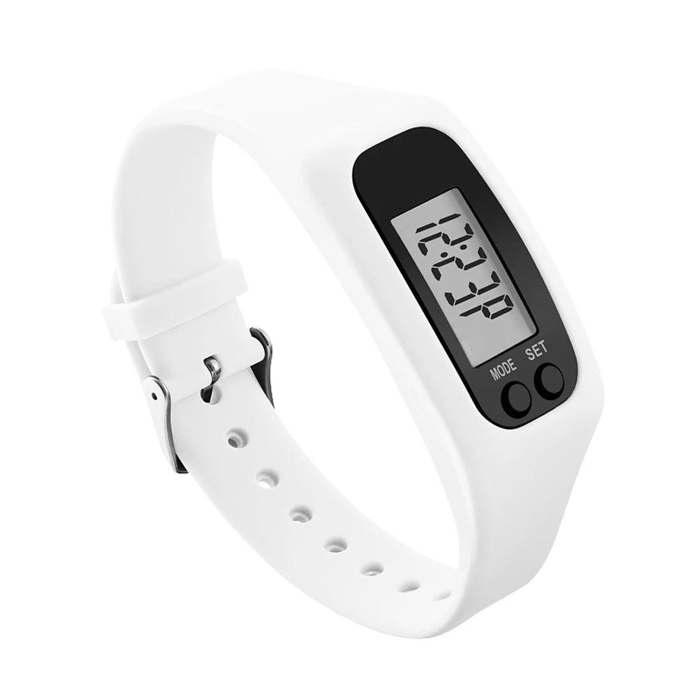 LED Pedometer Bracelet Calorie Counter Fitness Watch