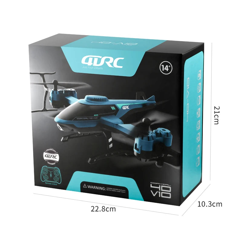4DRC V10 Mini Drone 4K HD Camera 1080P FPV RC Quadcopter