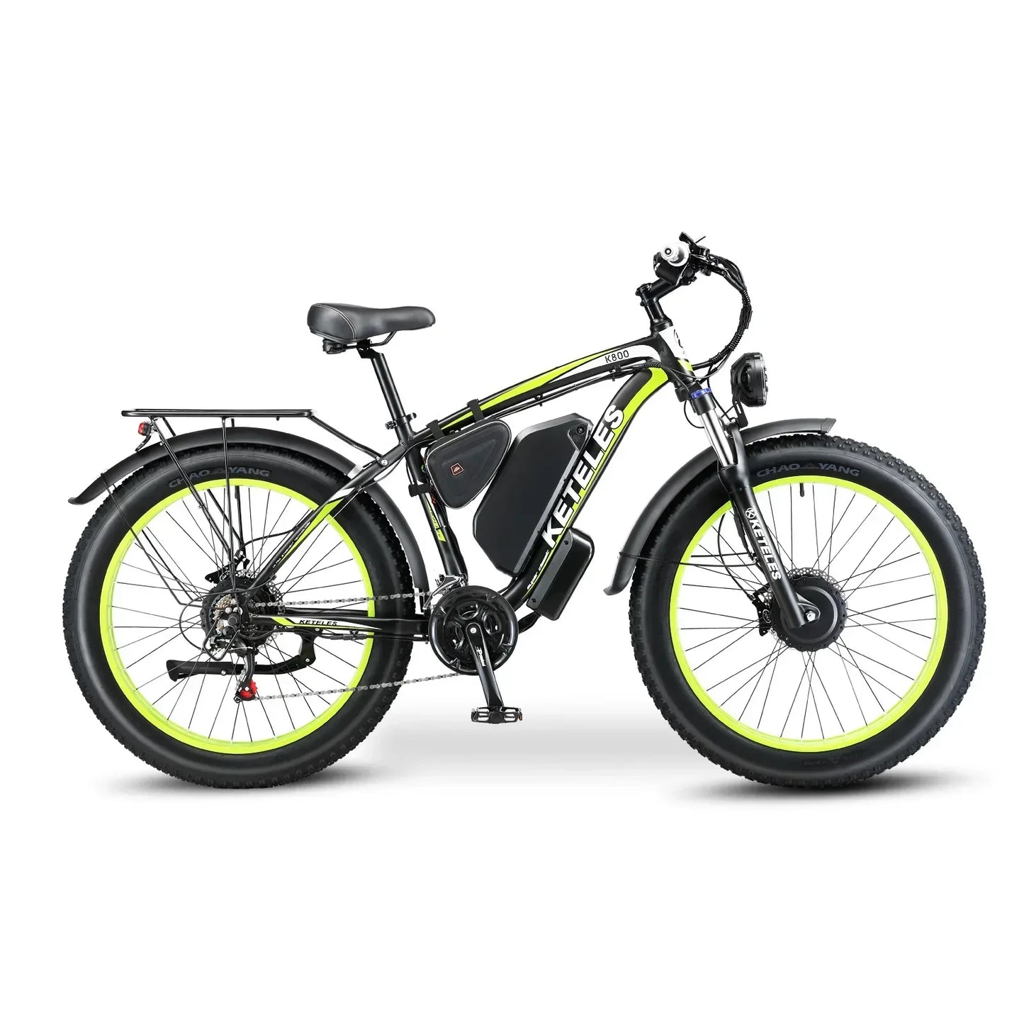 K800 Electric Bike 2000W Dual Motor 48V 23Ah Fat Tire with Hydraulic Brakes