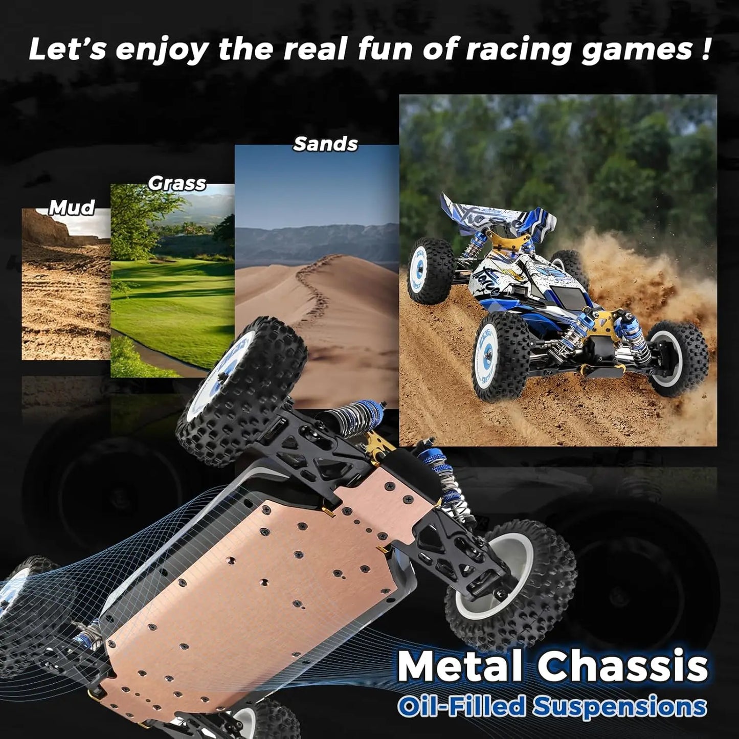WLtoys 124017 V2 1/12 Brushless RC Car 75kmh