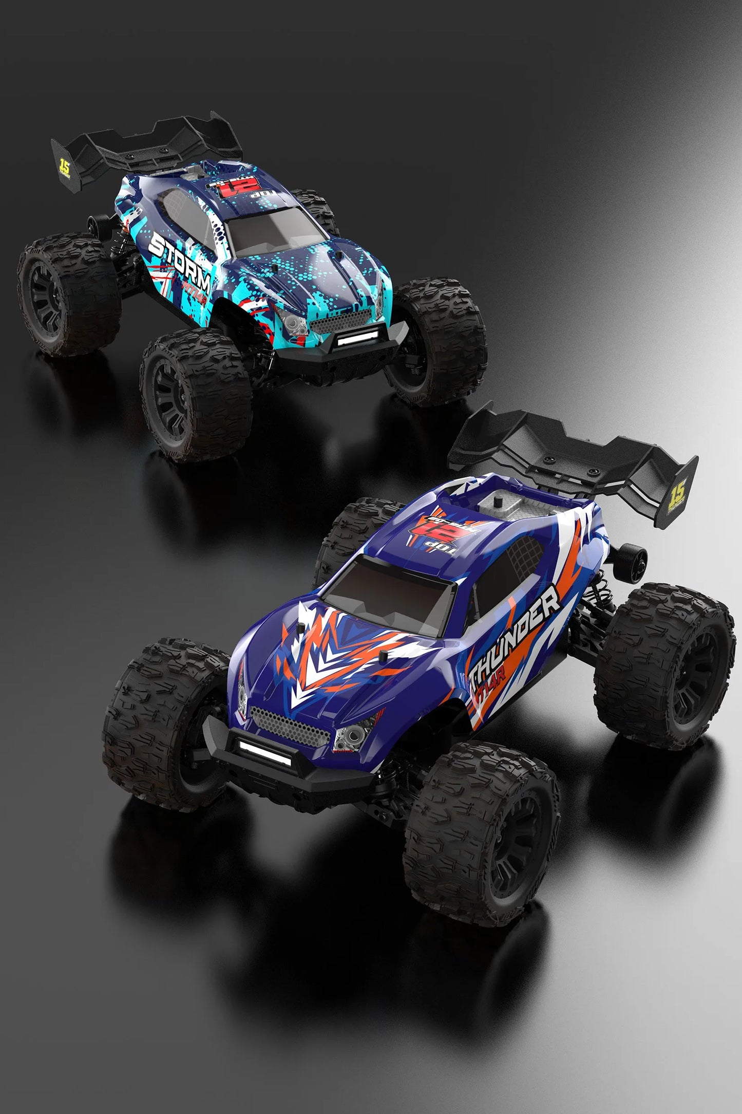 JIUSI MT14R 1/14 RC Racing Car 4WD 80km/h Brushless Motor 2.4G Remote Control 35C High Speed Off-road