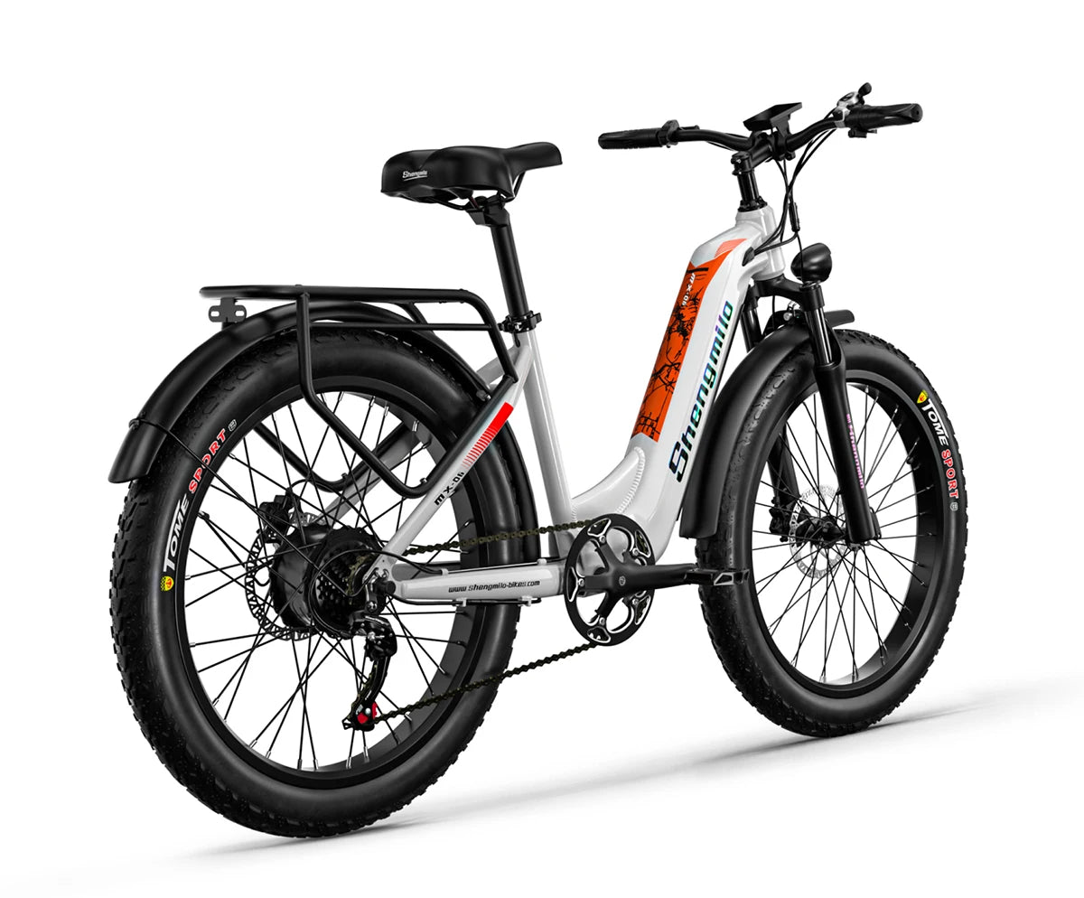 Shengmilo MX06 Electric Bike 1000W Motor 48V 17.5Ah Lithium Battery 26 Inch for Adult City Commuting