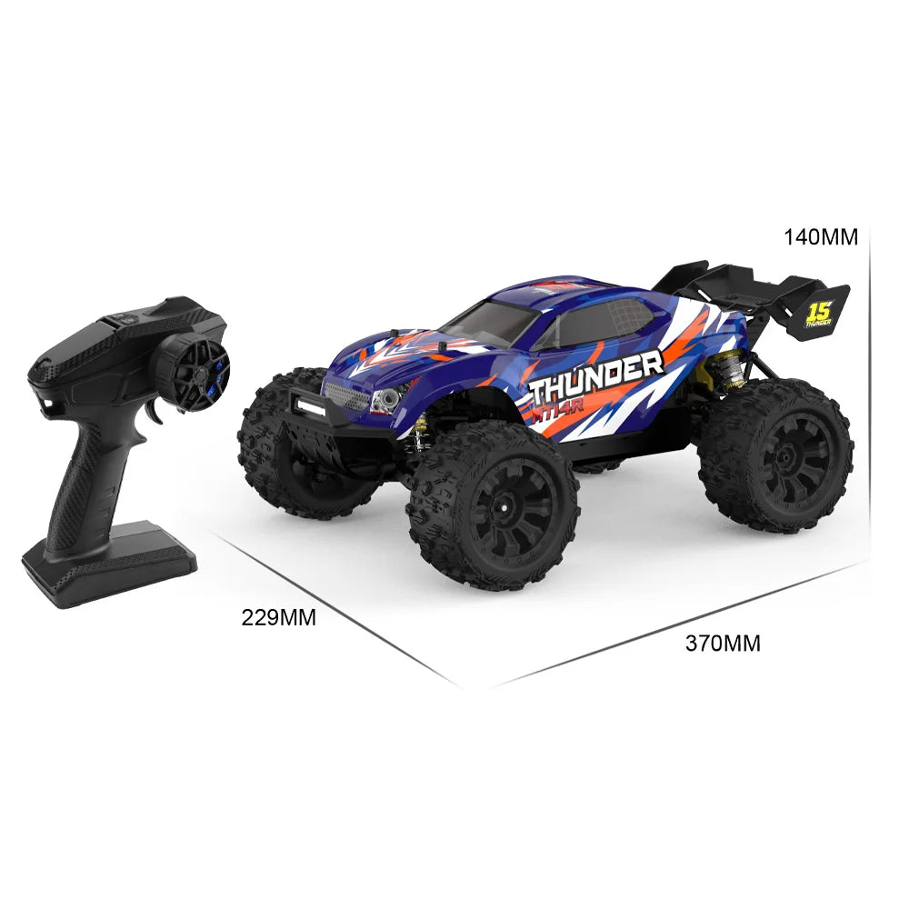 JIUSI PT14R MT14R 114 4WD RC Car 80kmh Brushless Off Road Truck