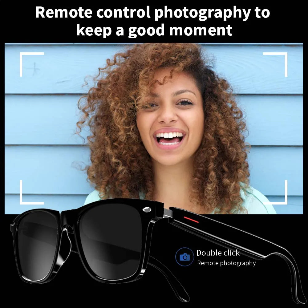 SENBONO Smart Glasses Open Ear Music Calling Stereo