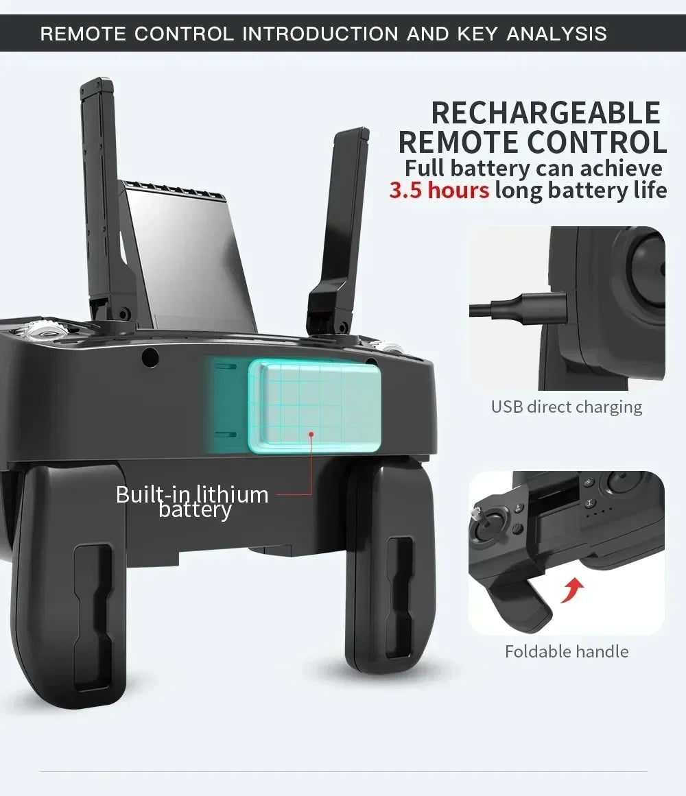 L900 Pro 4K GPS Drone Dual Camera 5G Brushless Foldable Quadcopter 1.2KM Range