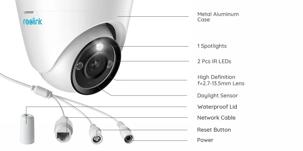 Reolink 12MP Ultra HD Surveillance Camera with Smart Detection & 2-way Audio