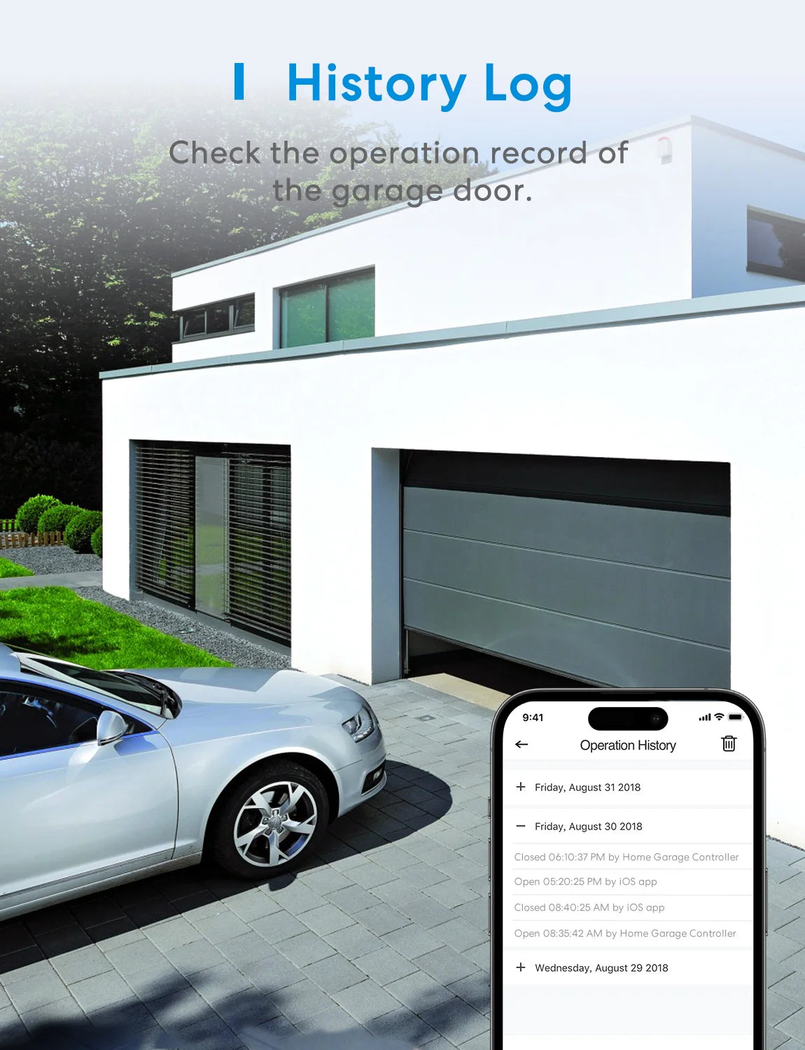 Meross HomeKit WiFi Smart Garage Door Opener Controller