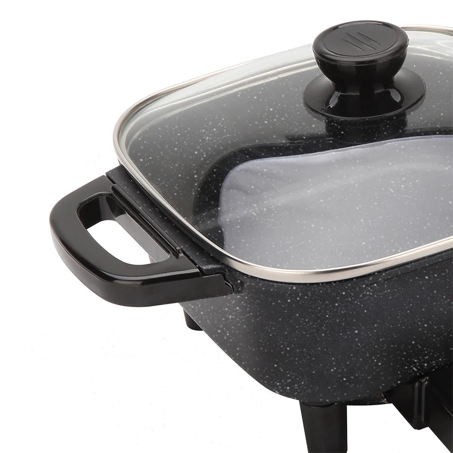 Multifunctional Electric Frying Pan Temperature Control Non-Stick Hot Pot Cooker