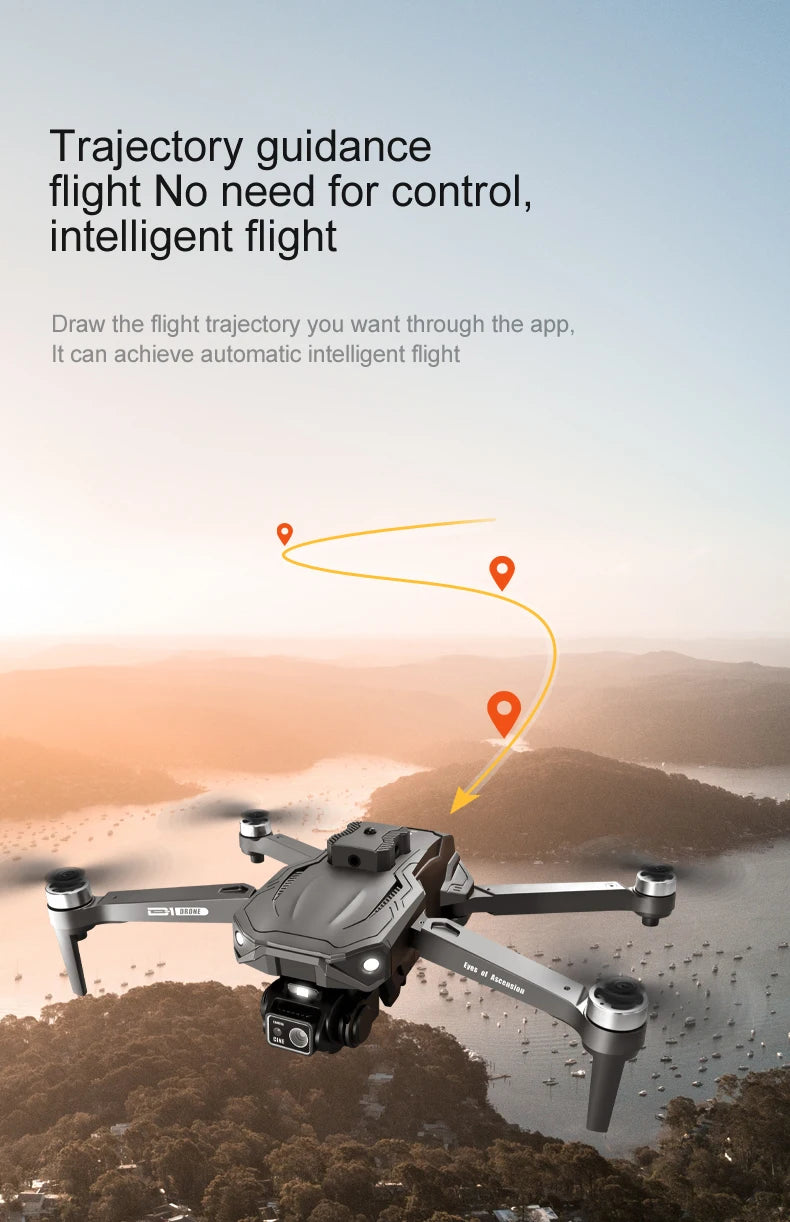 2024 D1 Drone HD Camera 5G GPS Obstacle Avoidance Brushless Motor RC Helicopter