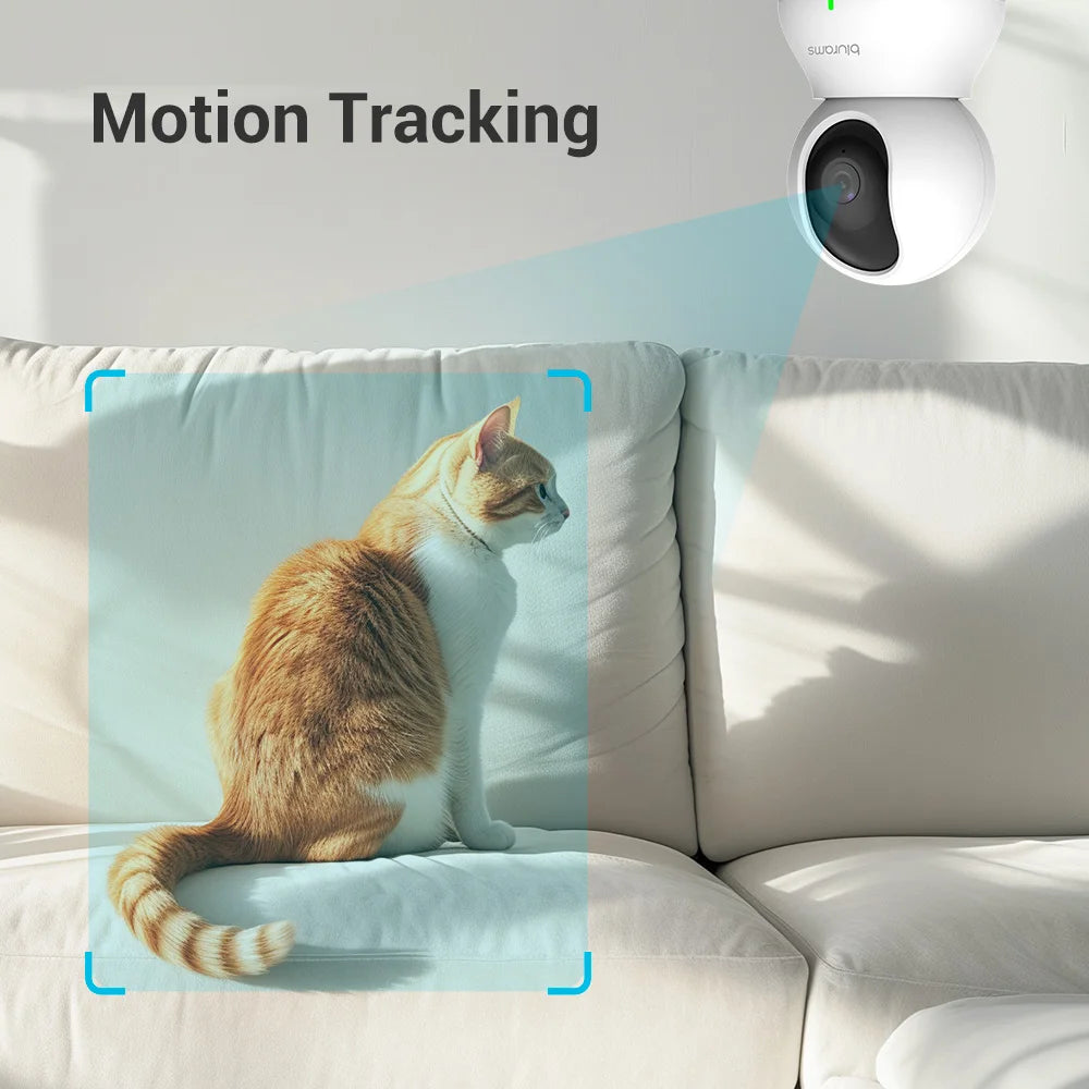 Blurams Baby Monitor 2K HD Security Camera with Motion Detection Two Way Audio and Night Vision