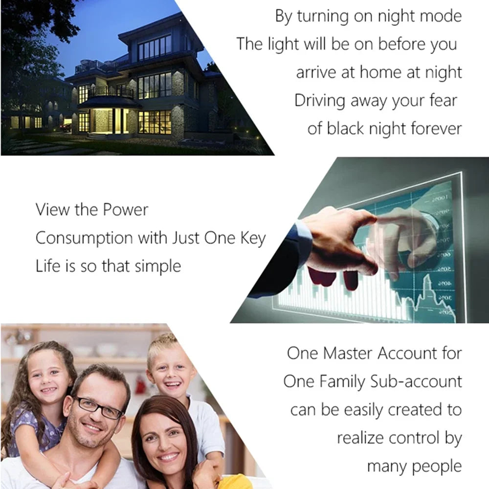 Melery WiFi Smart Light Switch Tuya