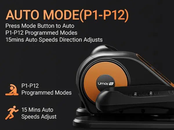 Quiet Under Desk Elliptical for Seniors with Remote Control