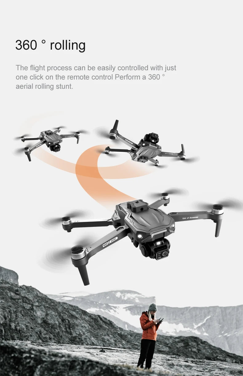 2024 D1 Drone HD Camera 5G GPS Obstacle Avoidance Brushless Motor RC Helicopter