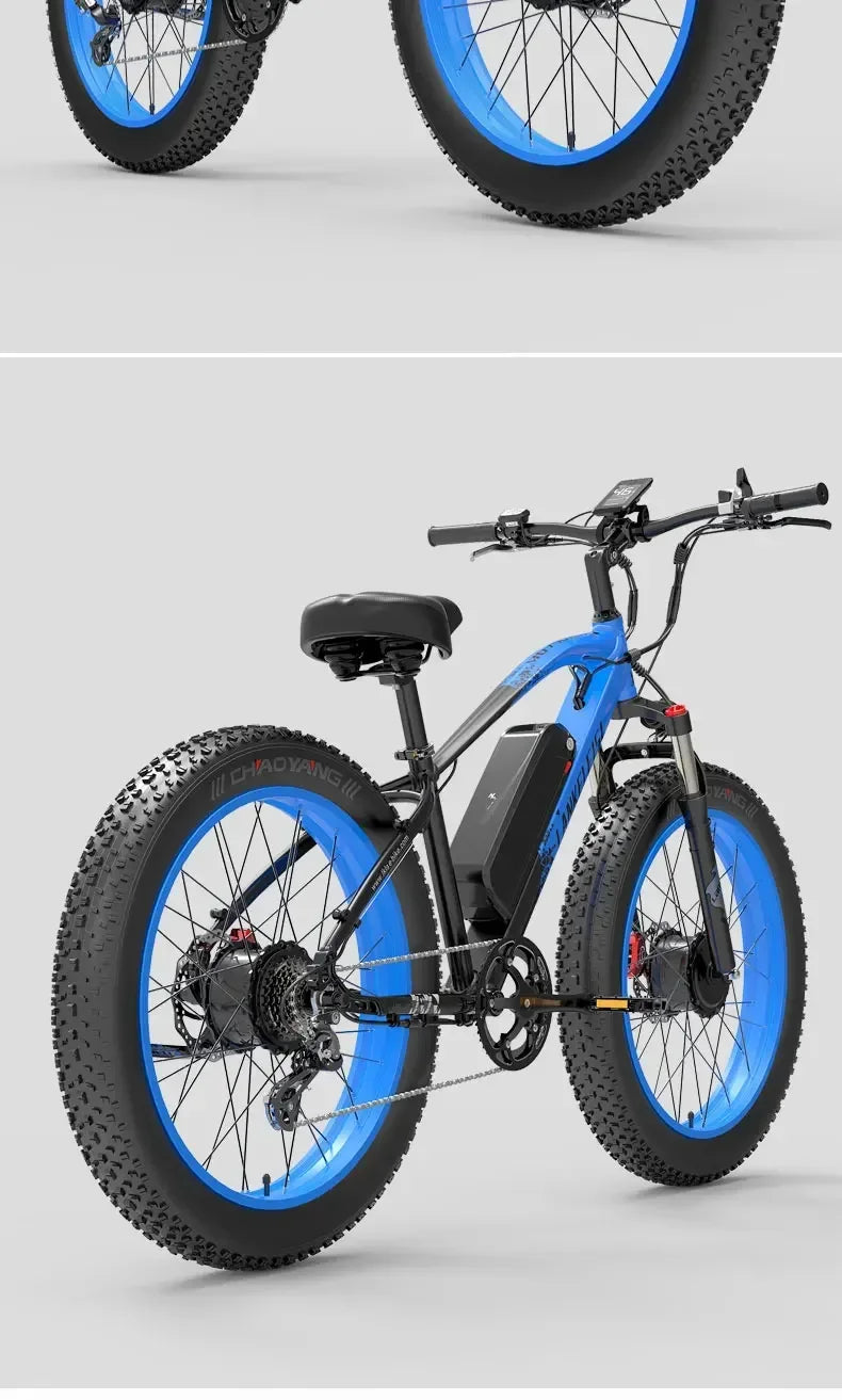 LANKELEISI MG740PLUS Electric Bike 2000W Motor 48V 16Ah Fat Tire Full Suspension
LANKELEISI MG740PLUS