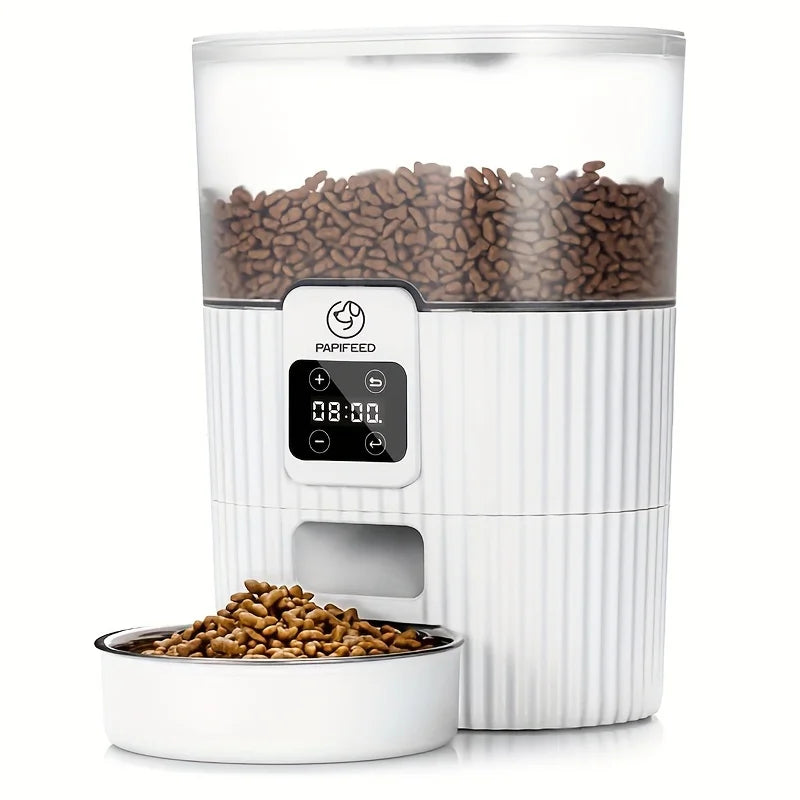 Smart Automatic Pet Feeder with WiFi Remote Control Pet Food Dispensing