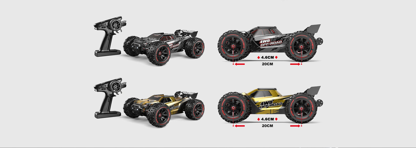 Hypergo MJX 14210 1/14 V2.0 Rc Remote Control Car 4WD Off-road Racing RC Truck Brushless 2.4G Electric Drift Car Boy Toys