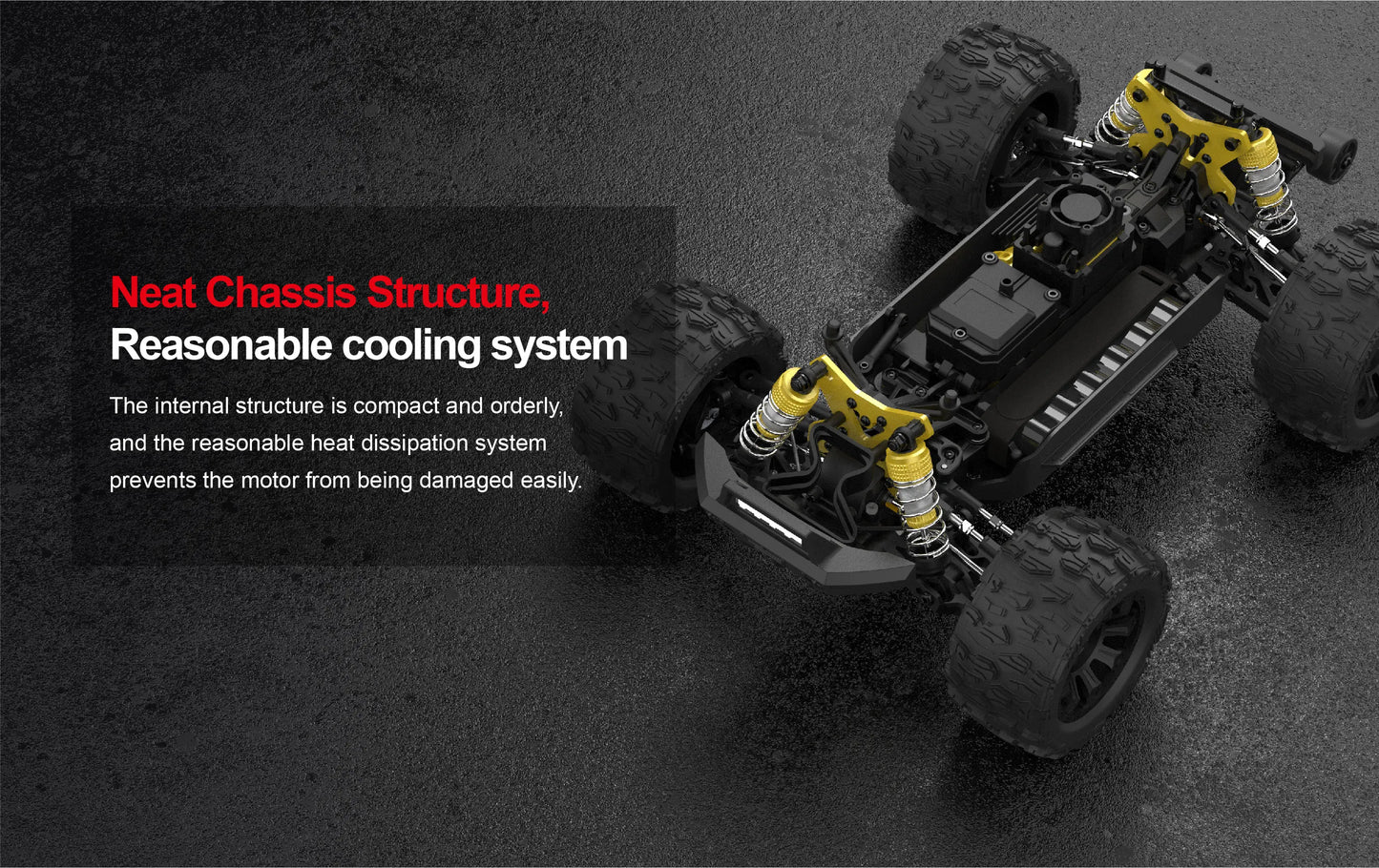 JIUSI PT14R MT14R 114 4WD RC Car 80kmh Brushless Off Road Truck