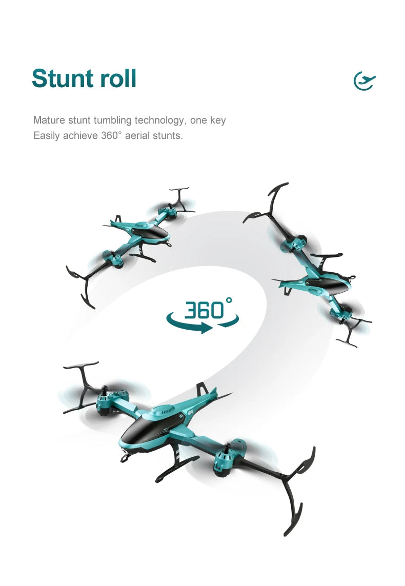 4DRC V10 Mini Drone 4K HD Camera 1080P FPV RC Quadcopter