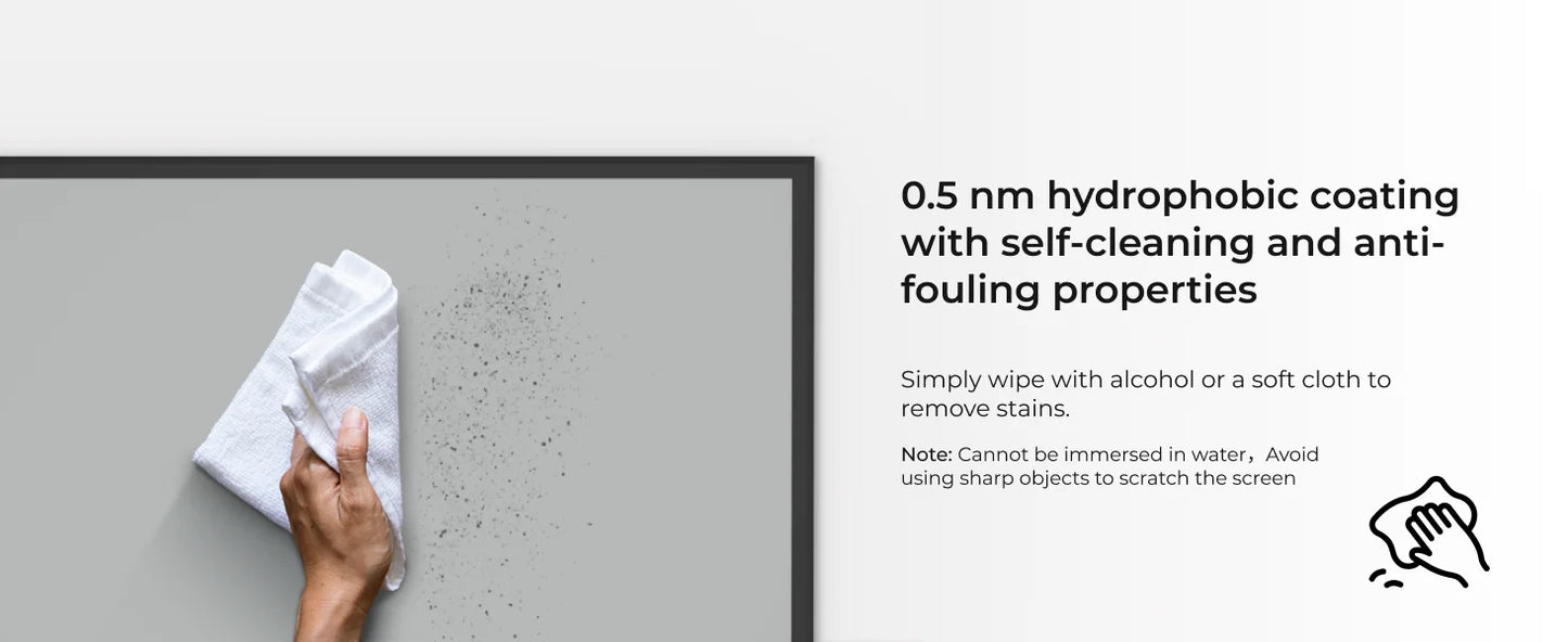 ULTIMEA EALR Projector Screen With Stand 4K HD 2.0 Gain