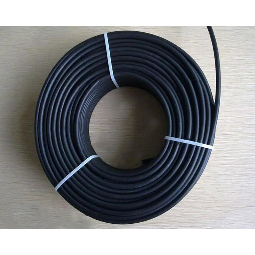 PowMr 4mm² 25m 100m Solar PV Cable Black and Red 11AWG TUV Solar PV Wire IP68 Solar Panel System Extension Photovoltaic System
