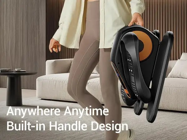 Quiet Under Desk Elliptical for Seniors with Remote Control