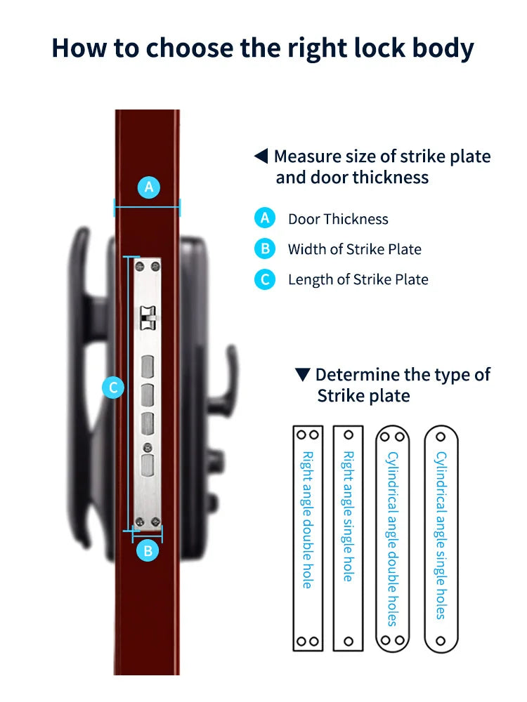 3D Face Recognition Digital Door Lock with Camera Fingerprint and Keyless Entry