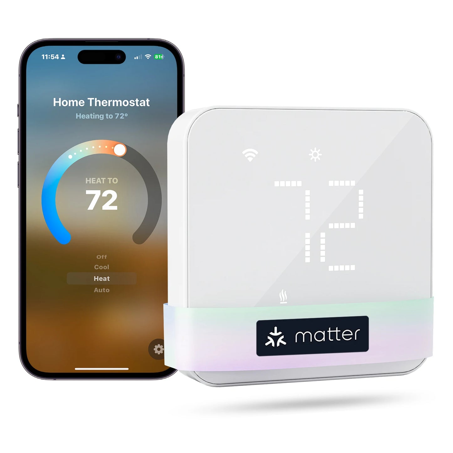 Meross Matter Smart WiFi Thermostat US