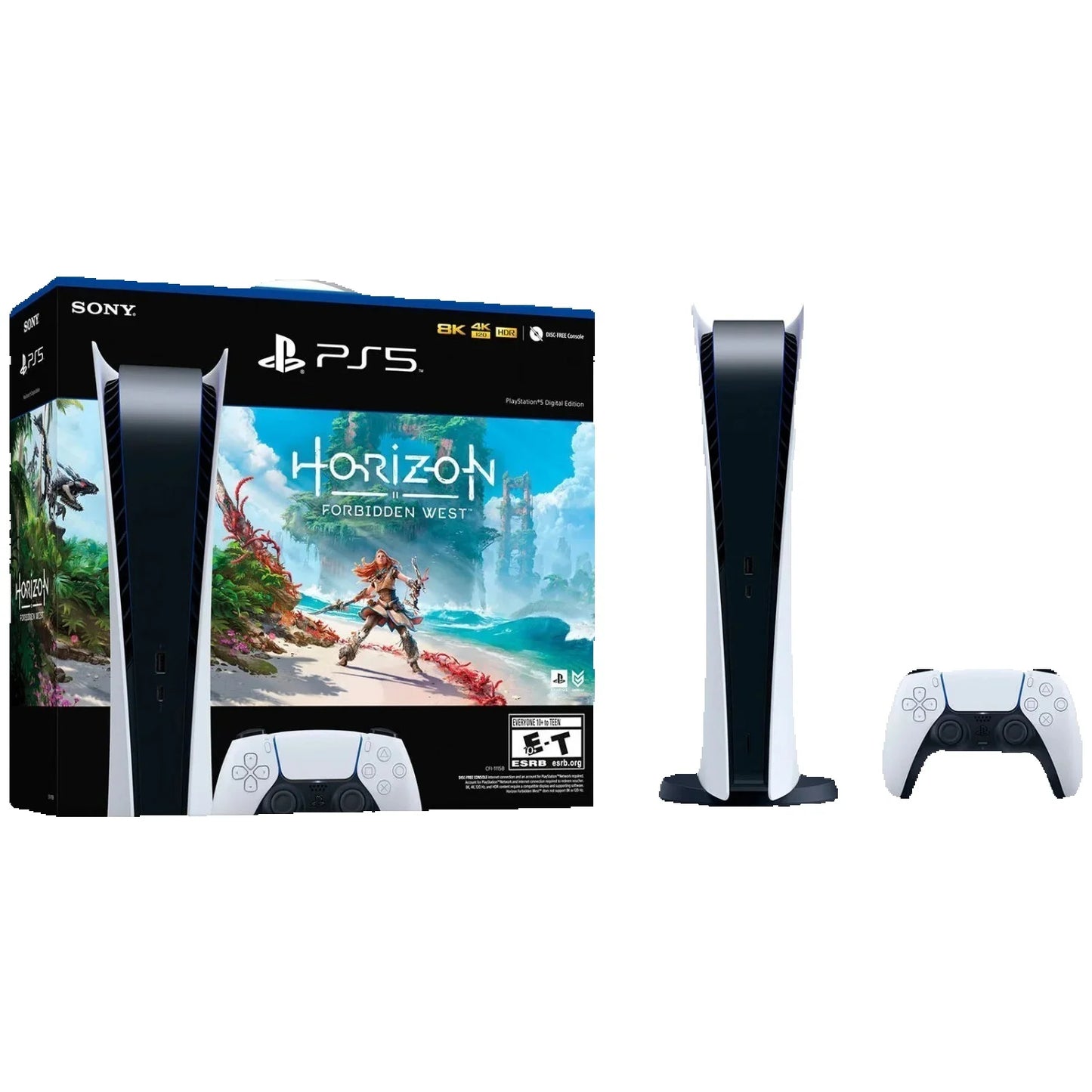 PS5 Digital Edition Horizon Forbidden West Bundle