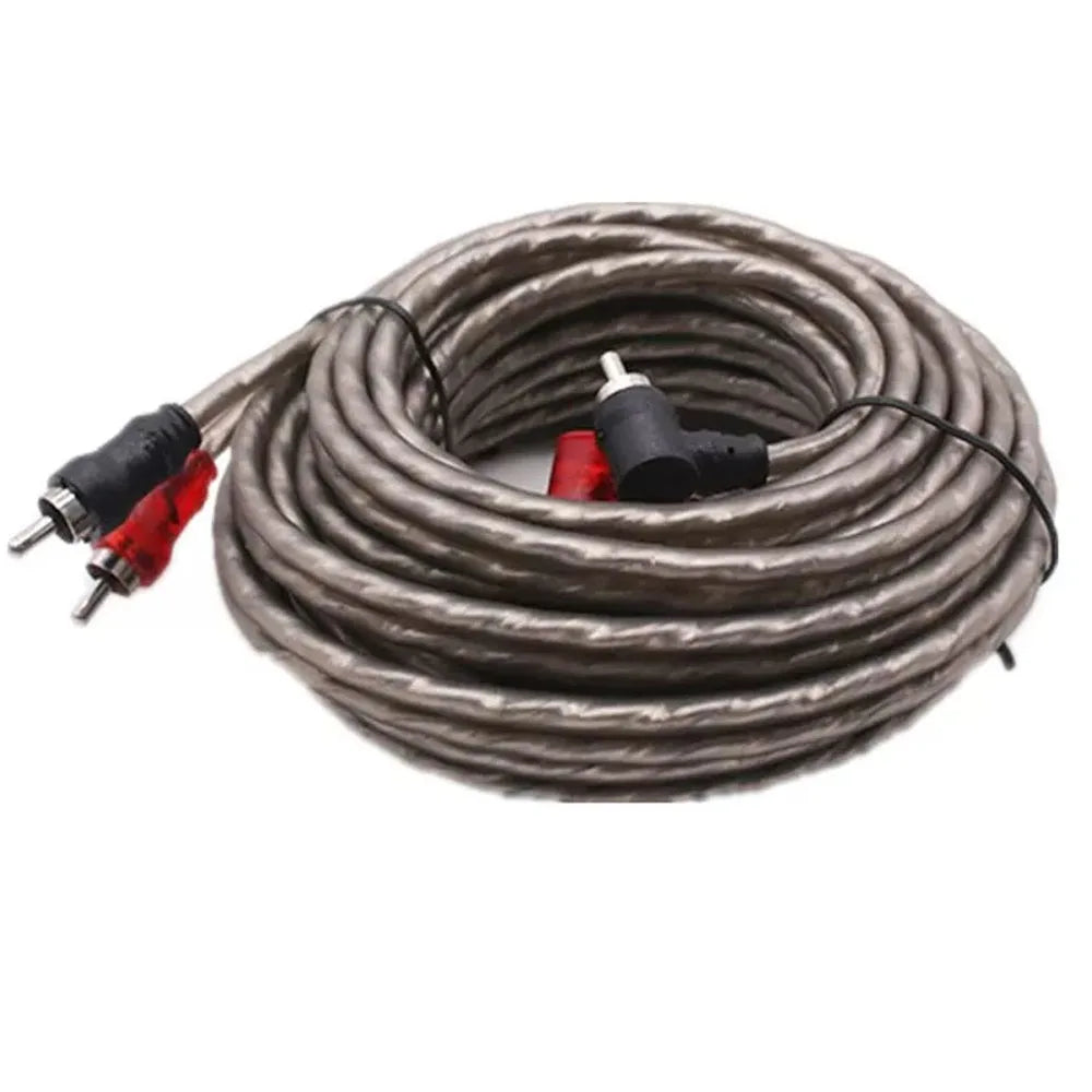 Complete 4AWG Car Audio Amplifier Wiring Kit with RCA Fuse for 2300W Subwoofer Install