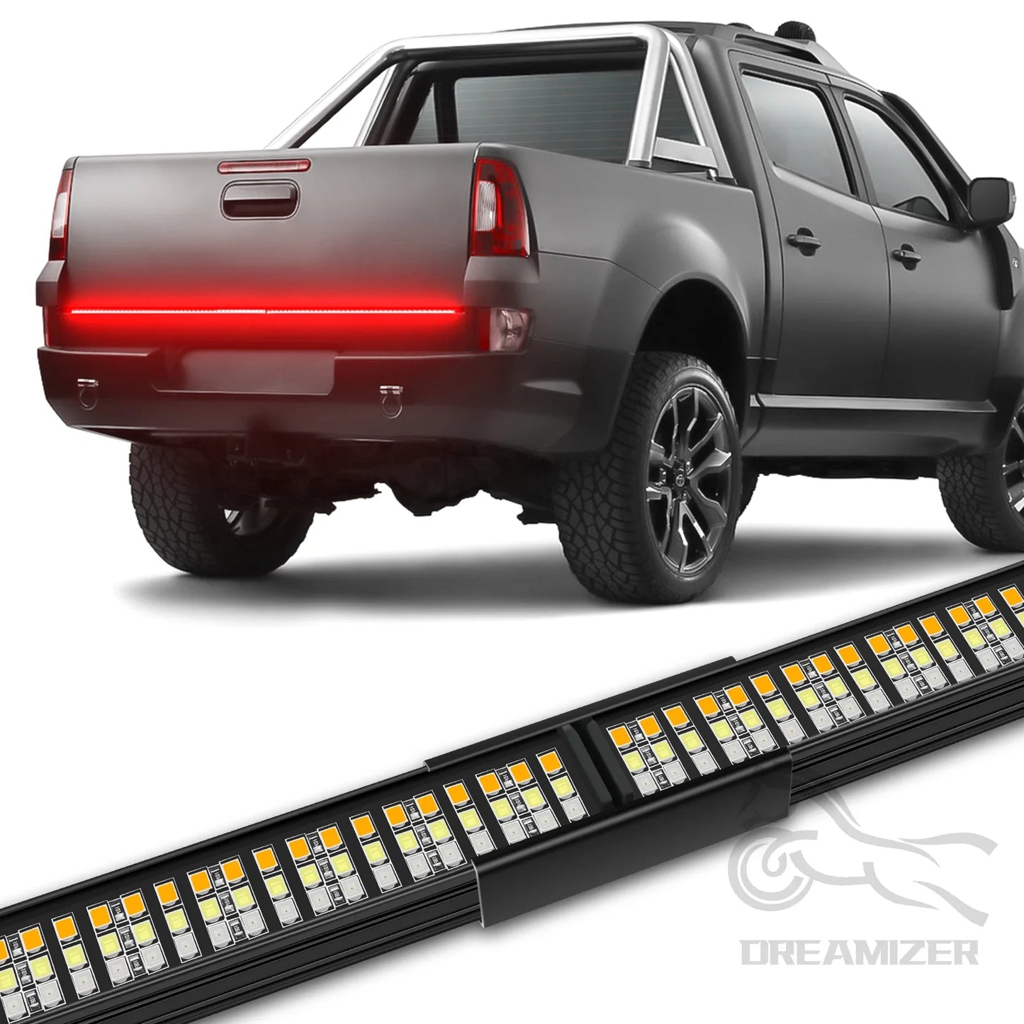 60 Inch 4 Row 864 LED Tailgate Light Strip for Truck