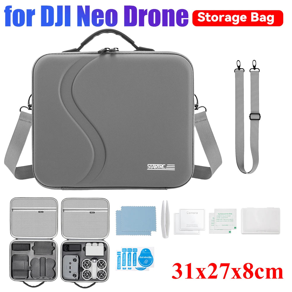 DJI Neo Storage Bag Portable Carrying Case for RC Remote Controller Smart Controller Drone Accessories