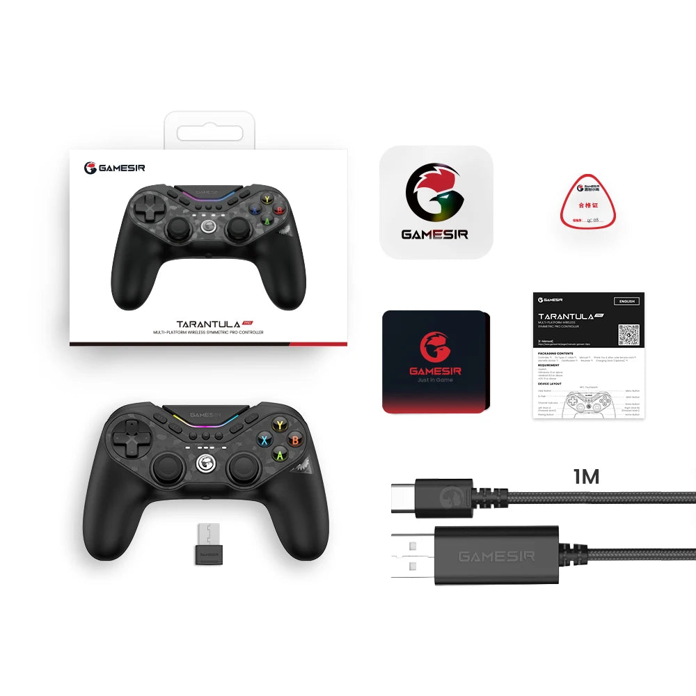 GameSir Tarantula Pro Switch Controller with 9 Mappable Buttons for Nintendo Switch iPhone and Android