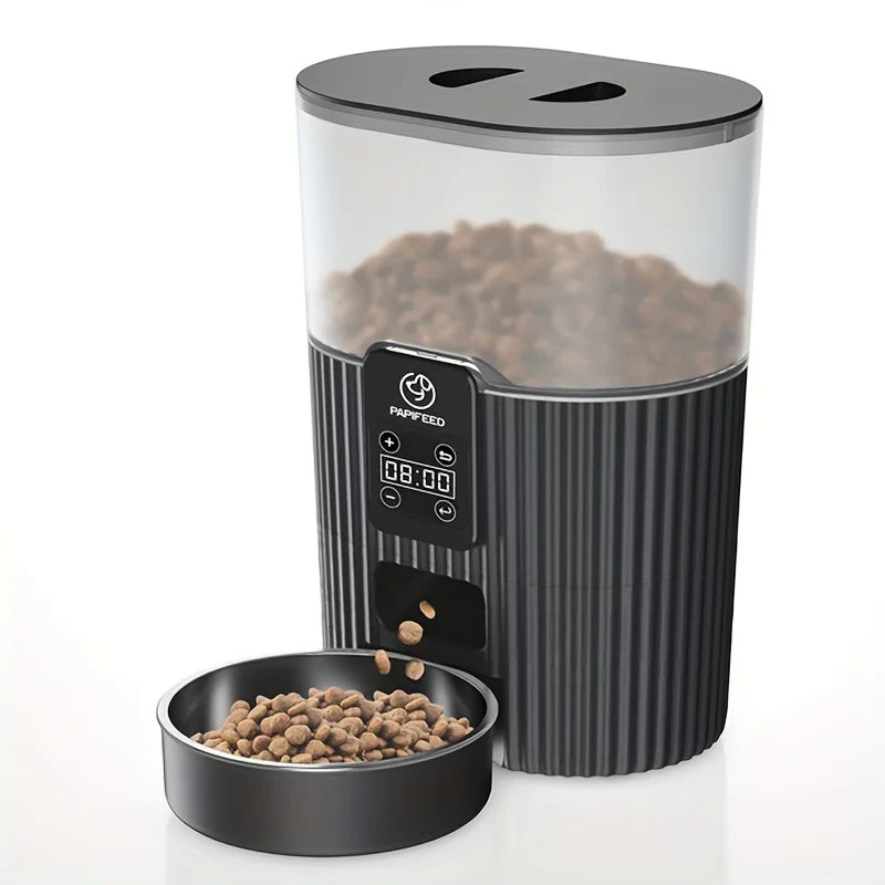 Smart Automatic Pet Feeder with WiFi Remote Control Pet Food Dispensing