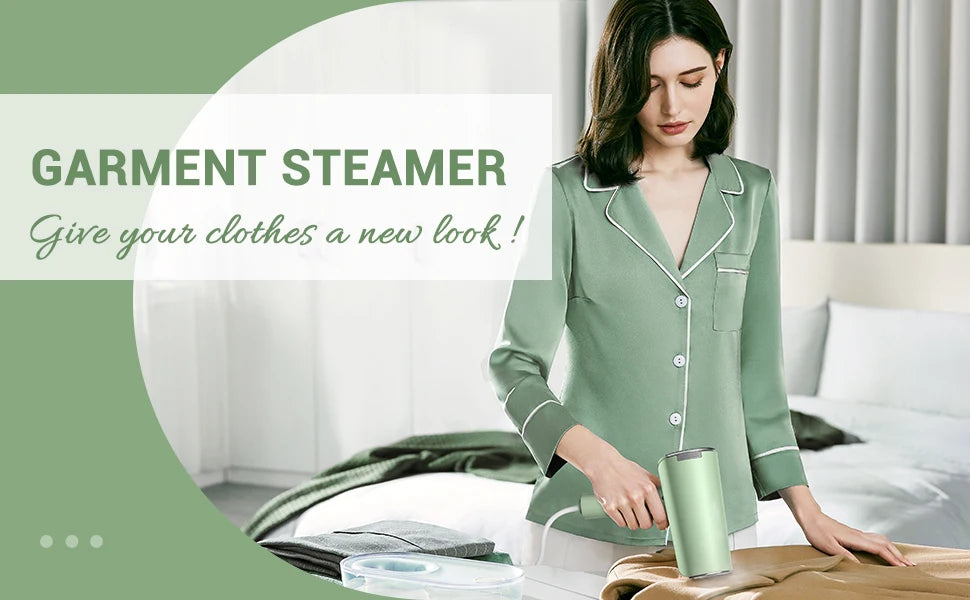 1000W Handheld Garment Steamer Portable Foldable Steam Cleaner