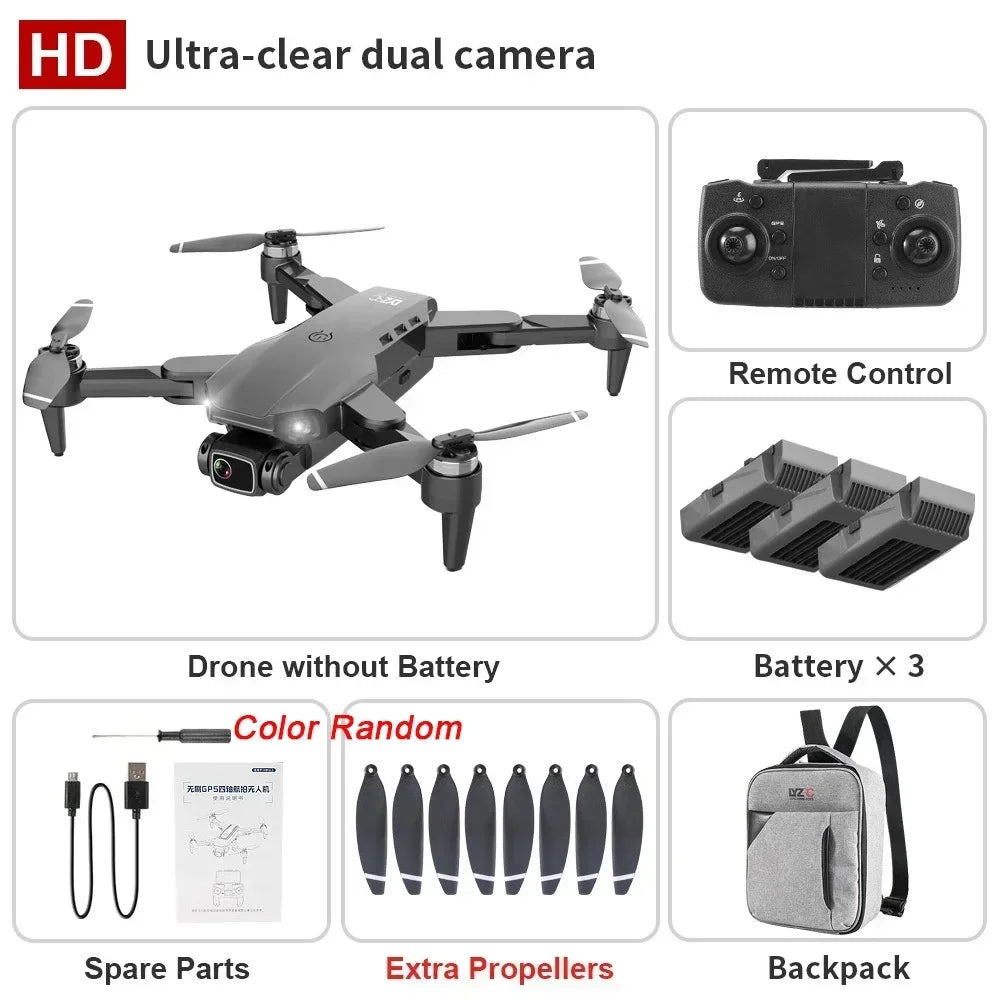 L900 Pro 4K GPS Drone Dual Camera 5G Brushless Foldable Quadcopter 1.2KM Range