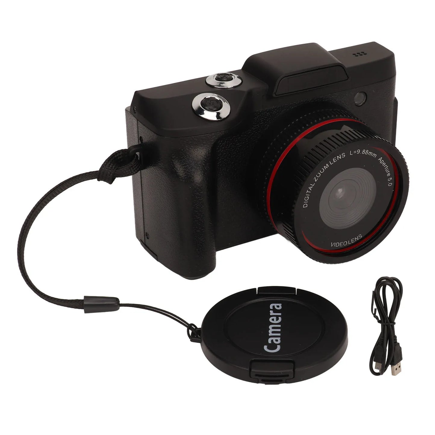 1080P Digital Camera 16MP HD Smart Camera for Photography SLR Style Compact Digital Camera