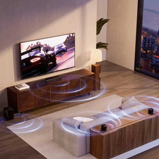 TV ACCESSORIES FOR AN IMMERSIVE AUDIO EXPERIENCE