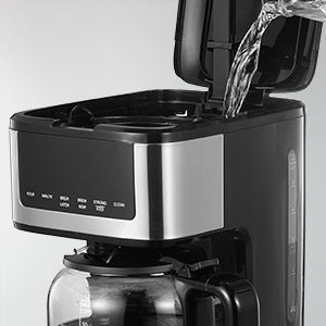 12-Cup Programmable Drip Coffee Maker w/Touch Screen