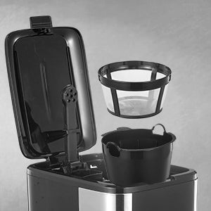 12-Cup Programmable Drip Coffee Maker w/Touch Screen