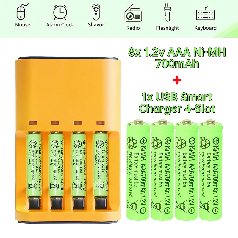 AAA 1.2V batteries