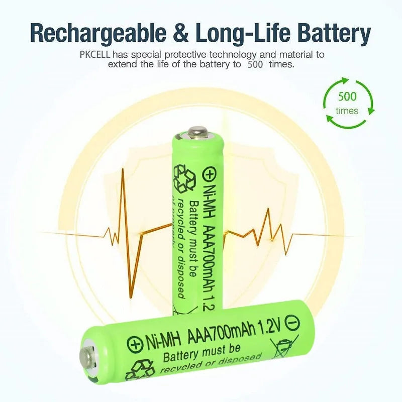 AAA 1.2V batteries