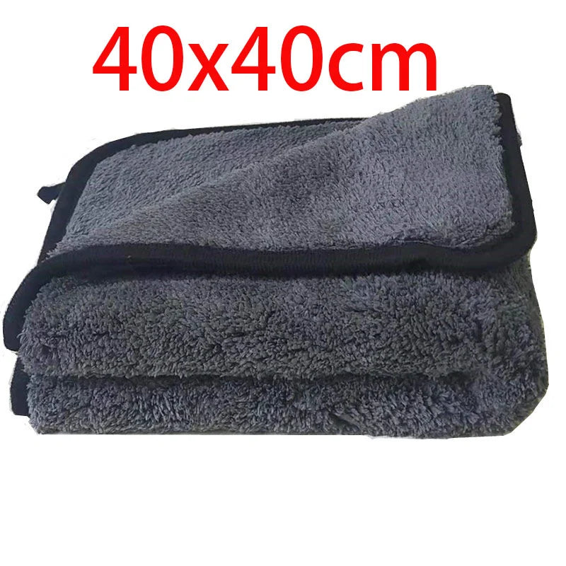 1200GSM Ultra-Thick Microfiber Car Wash and Detailing Towels for Drying Polishing and Cleaning
