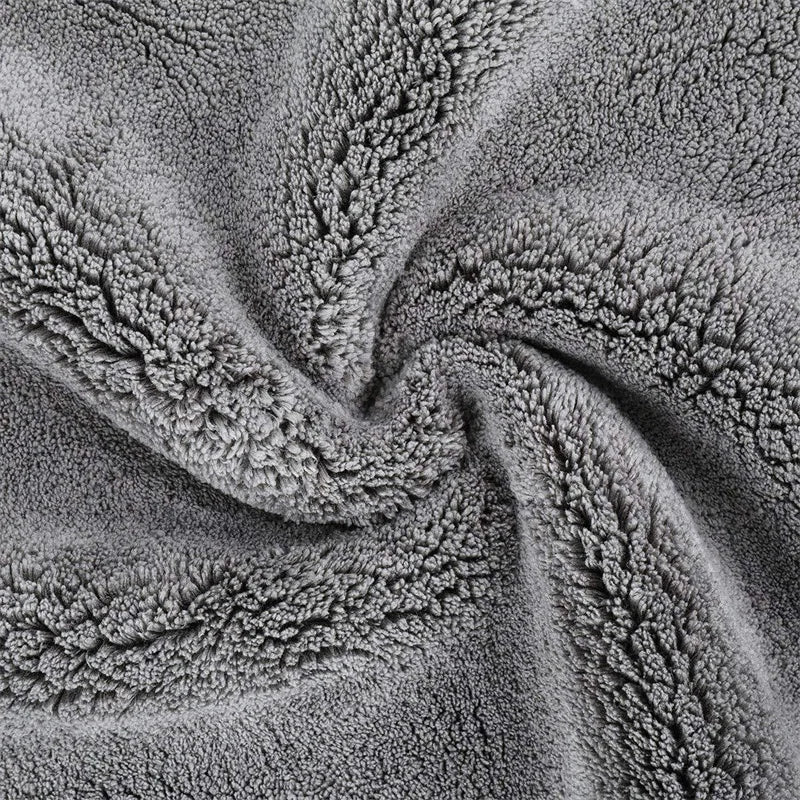 1200GSM Ultra-Thick Microfiber Car Wash and Detailing Towels for Drying Polishing and Cleaning