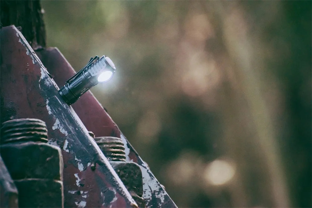 MC12 EDC LED Headlamp 1000 Lumens Magnetic Rechargeable Camping Torch