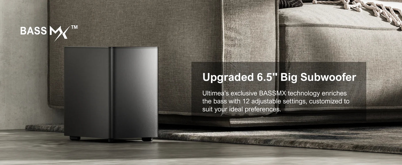 ULTIMEA 7.1 Soundbar with Dolby Atmos & Subwoofer for Home Theater