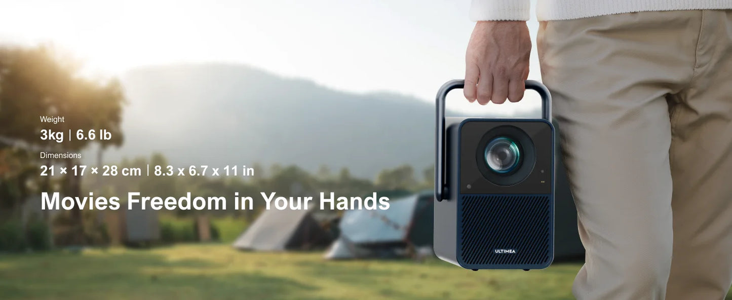 ULTIMEA Projector 4K Android TV Netflix Dolby Smart