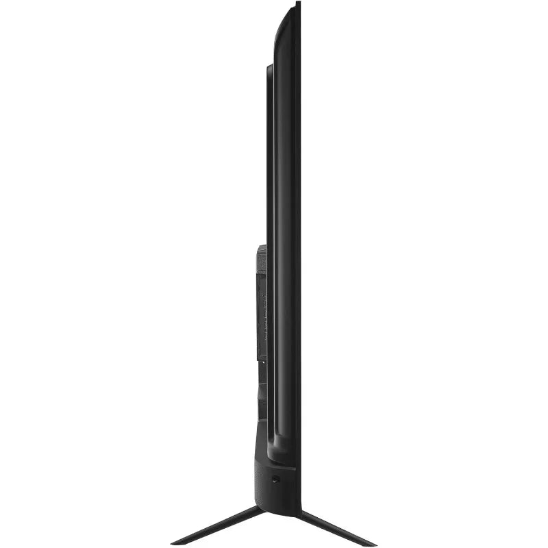 70 Inch F50 Series 4K UHD Smart Fire TV side view with Alexa Voice Remote.
